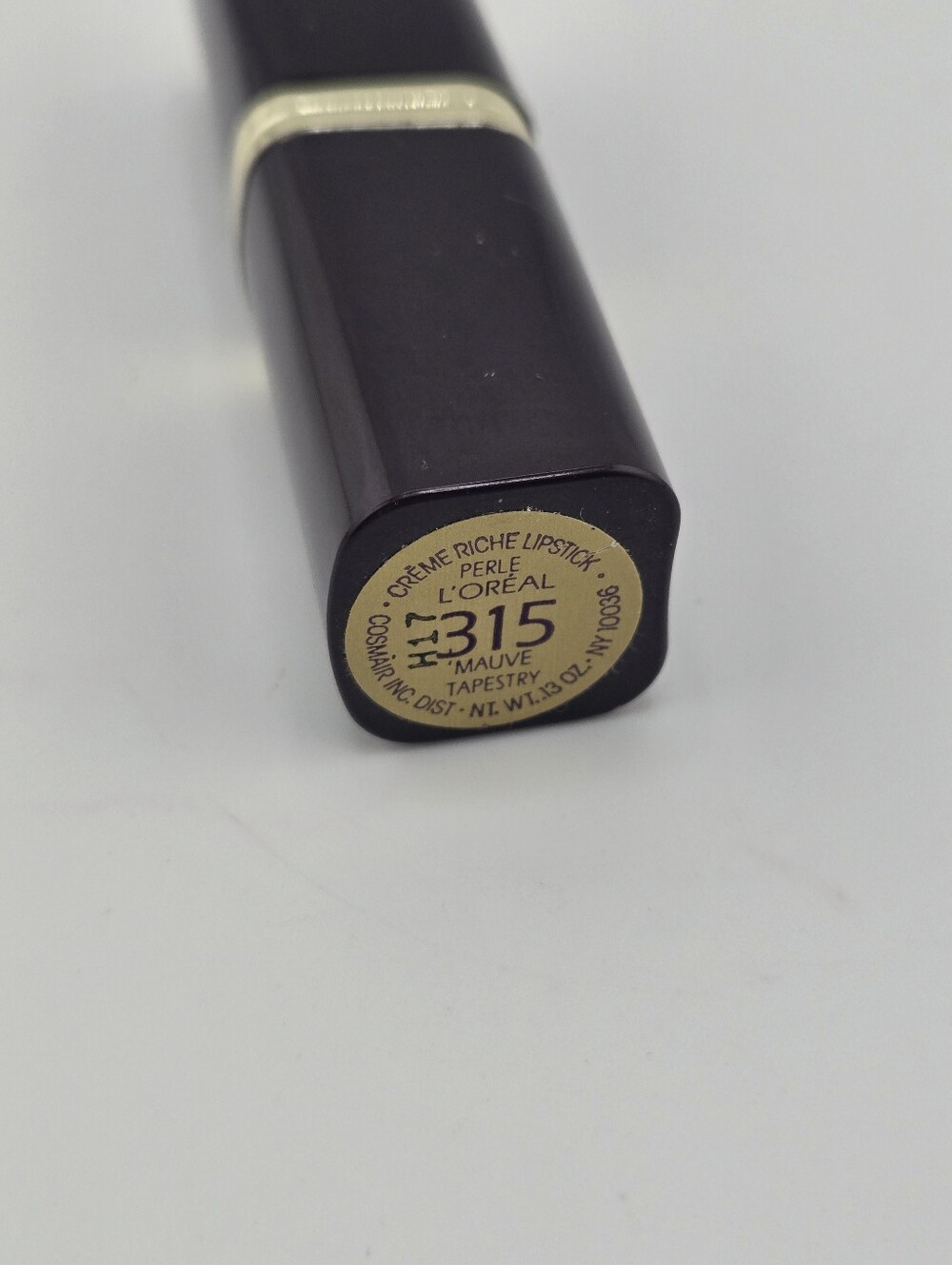 Vtg L'Oréal Crème Riche Lipstick 315 Mauve Tapestry